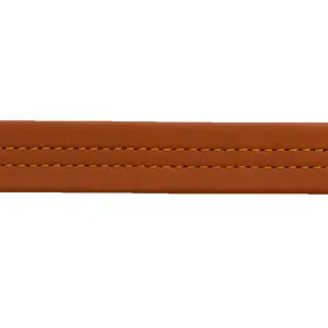 Mid-Stitch Purse Strap 1/2 #630 Saddle Tan Double - Fold (#27604) -1YD