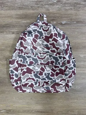 Modern Camo Full Size Kids' School Backpack