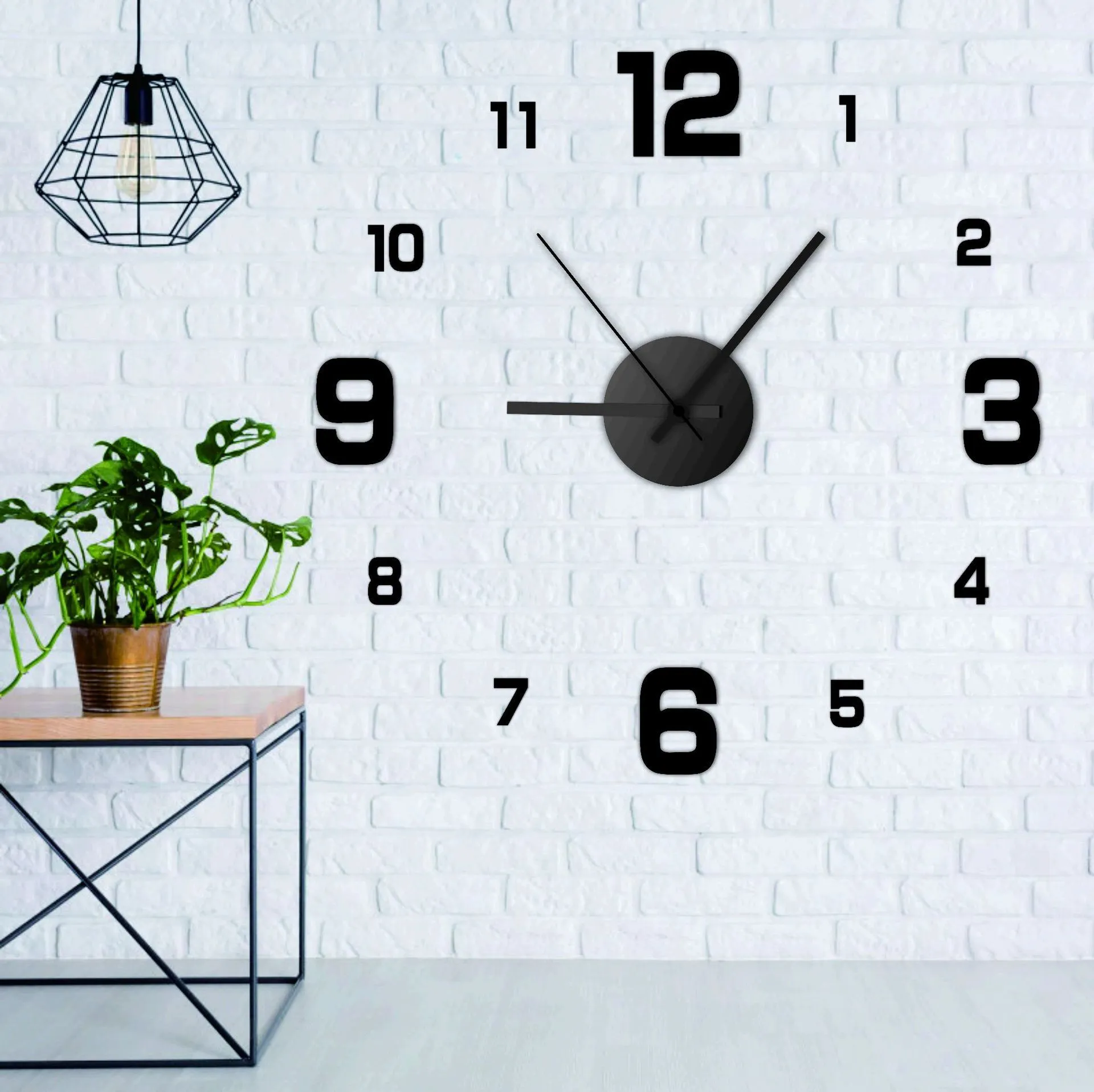 Modern Large Quartz Wall Clock