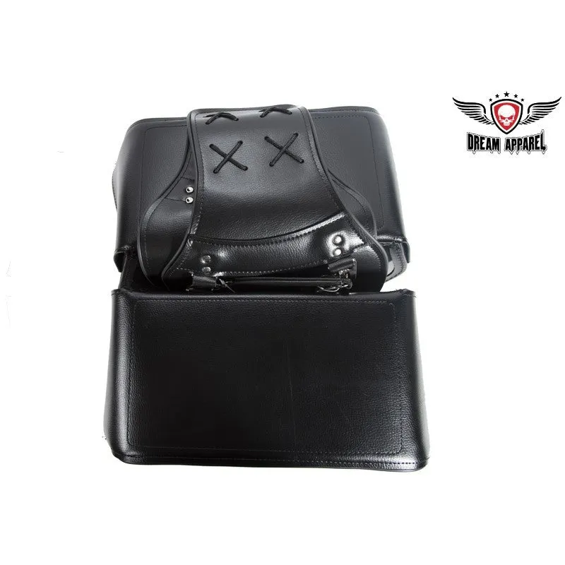 Motorcycle Saddlebags With Studs