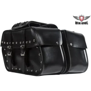 Motorcycle Saddlebags With Studs