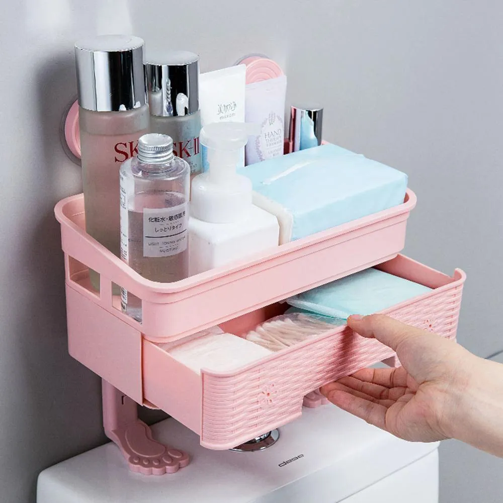 Multi-Layer Bathroom Cosmetic Storage Rack