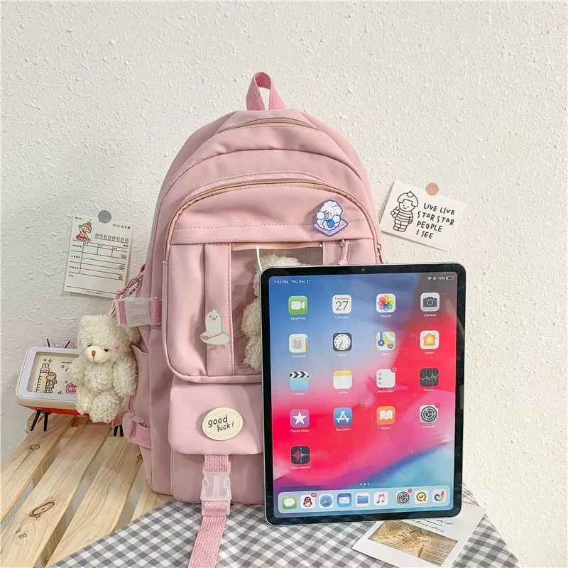 Multi Pockets   Kawaii Backpack