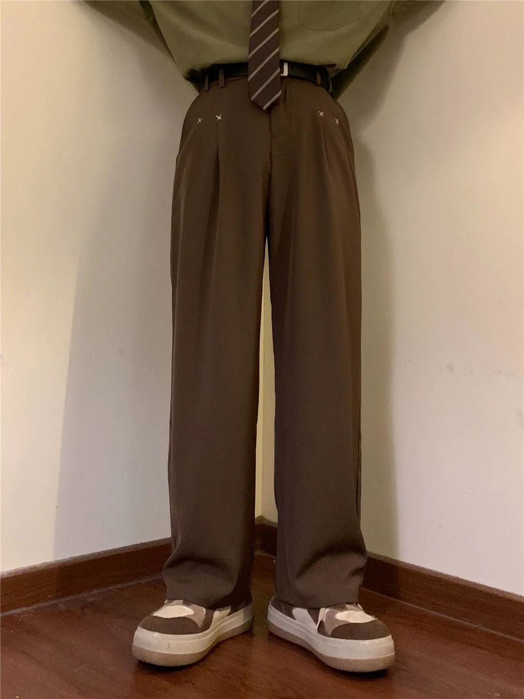 Nagawl Drape Casual Trousers