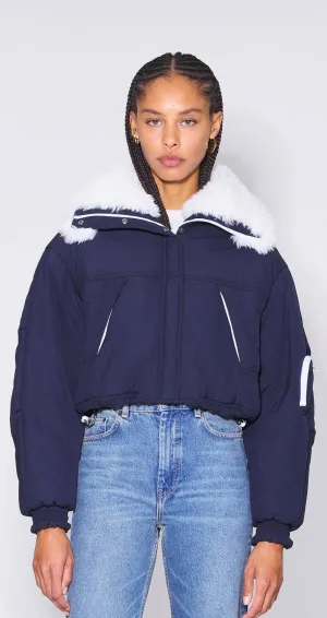 NAVY BLUE Stylish PADDED JACKET