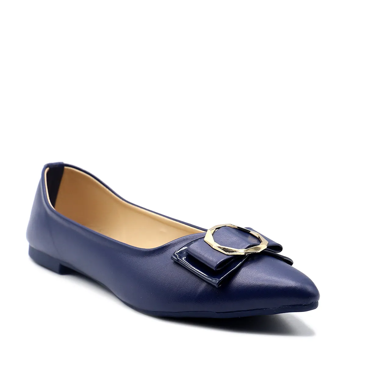 Navy Casual Pumps 090851