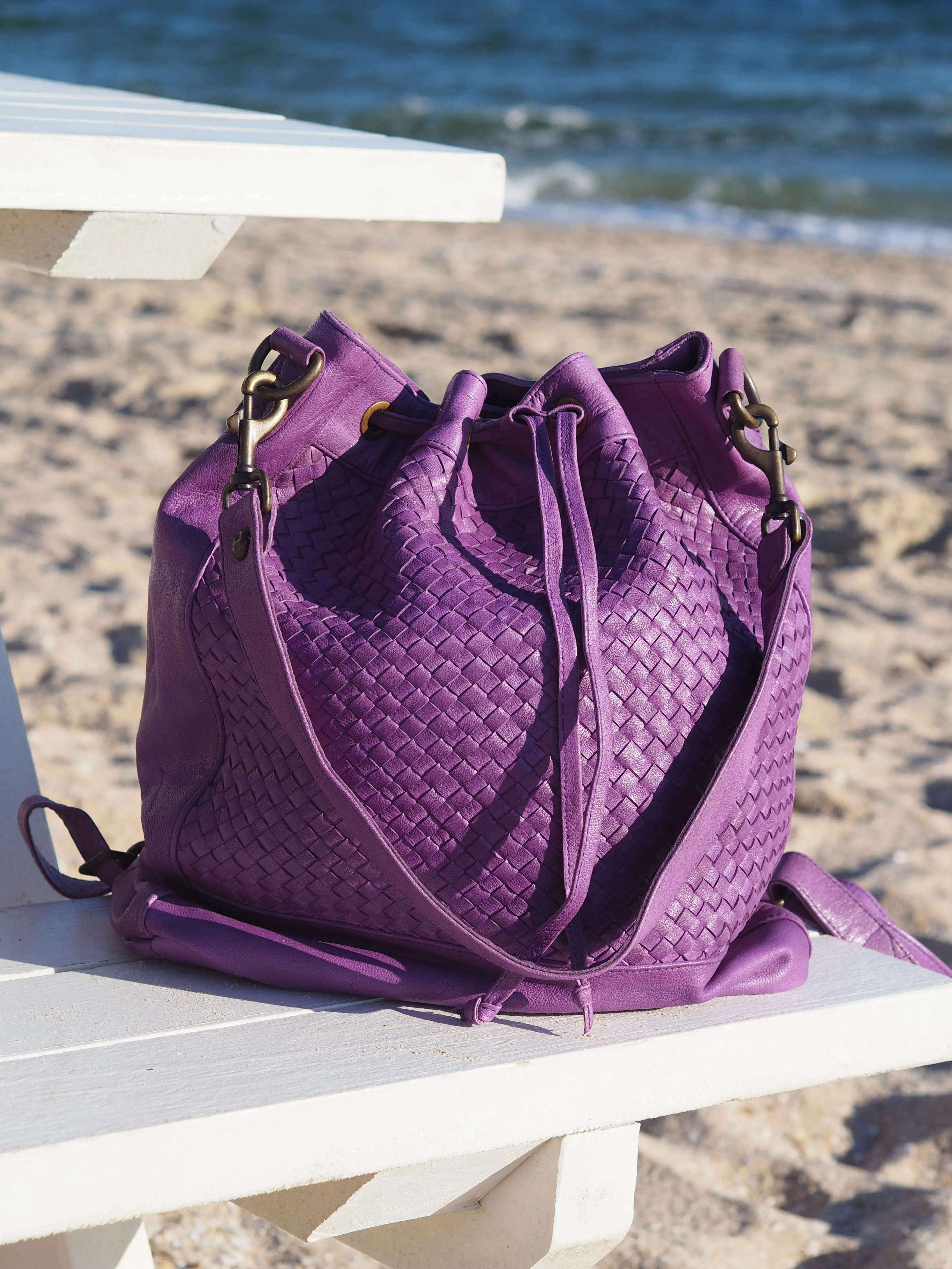 Nell Convertible Backpack | Violet