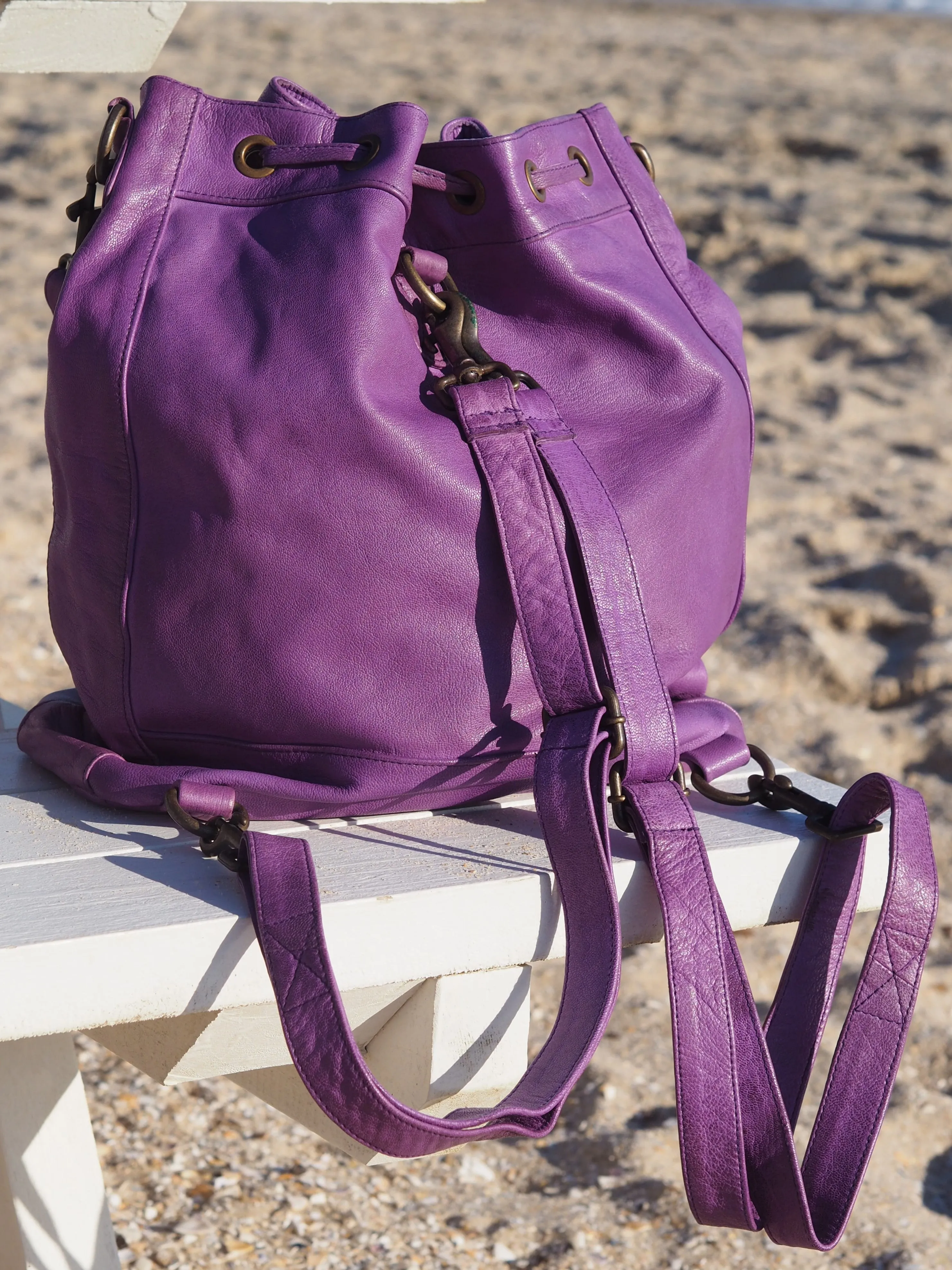 Nell Convertible Backpack | Violet