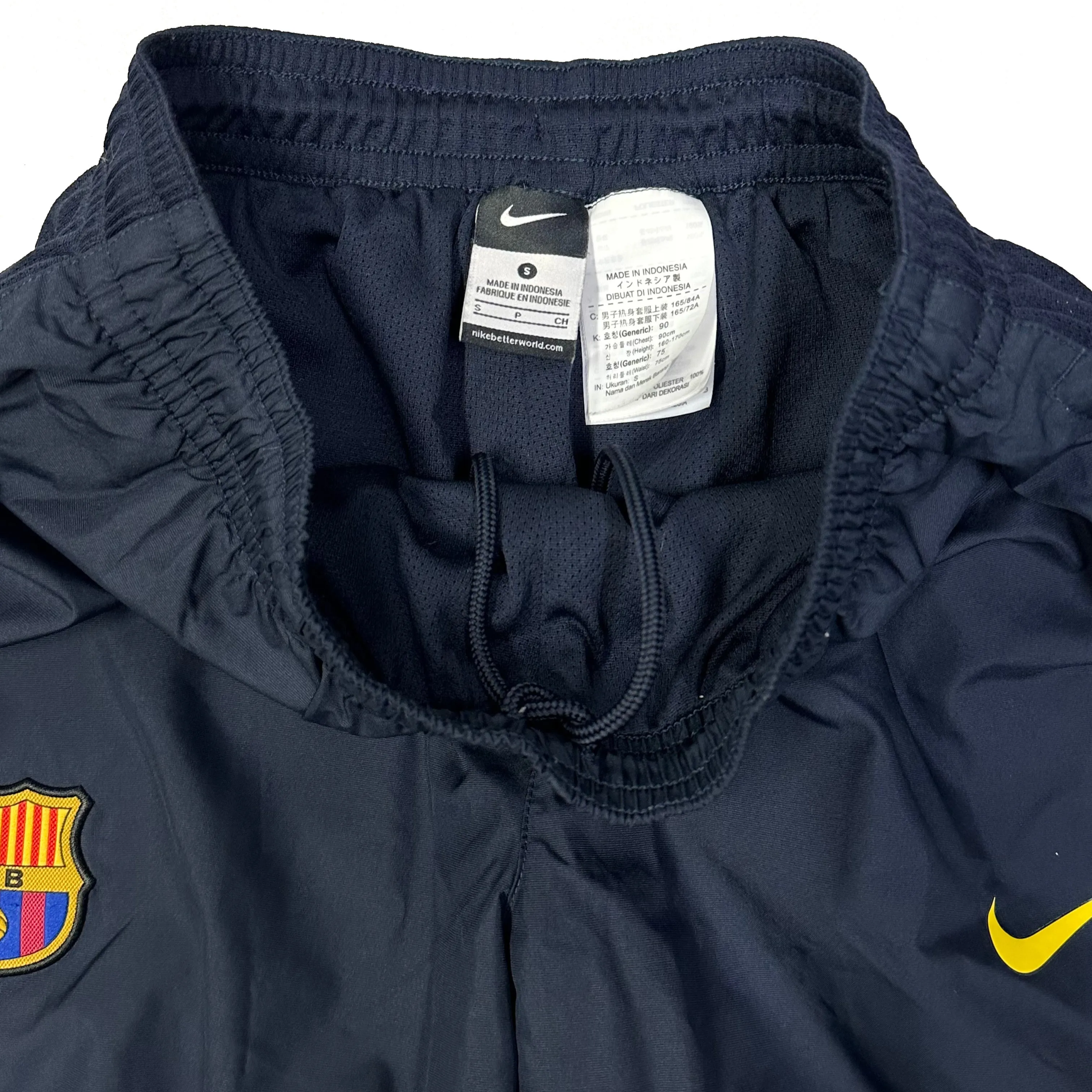 Nike Barcelona 2011/12 Tracksuit Bottoms In Navy ( S )