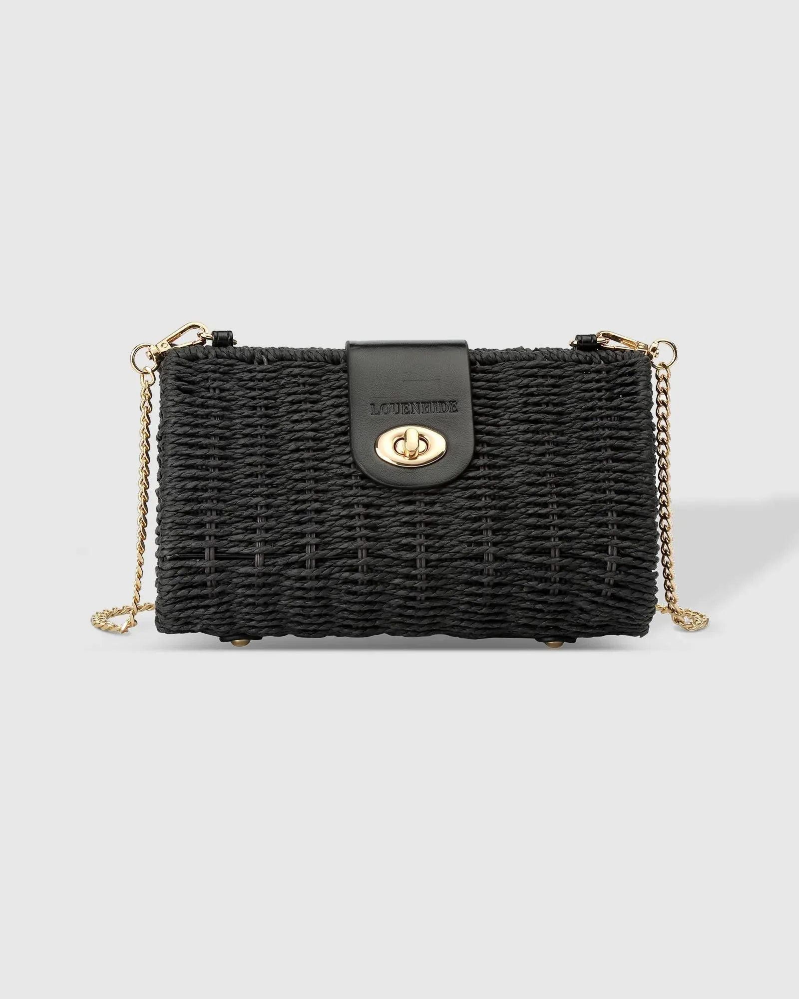 OPHELIA RAFFIA CROSSBODY BAG