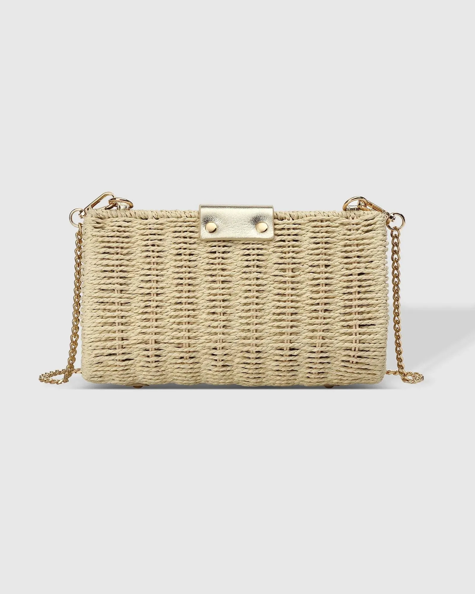 OPHELIA RAFFIA CROSSBODY BAG