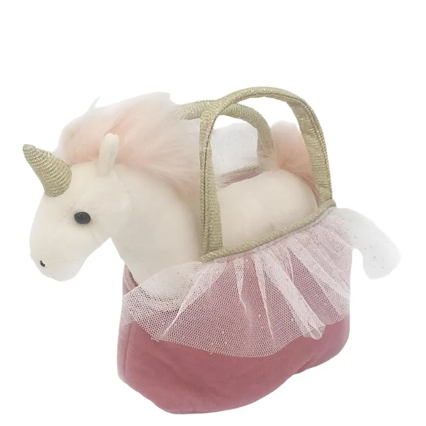 Ophelia Unicorn Plush Doll & Toy Purse