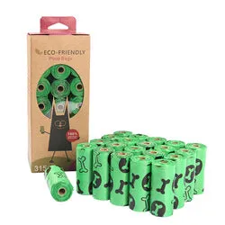 PAWS ASIA Manufacturer Custom Printed Cute Biodegradable Compostable Dog Poop Bags