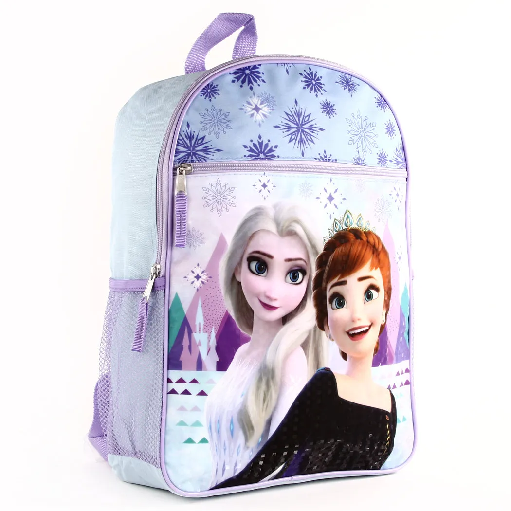 Personalized 16 Inch School Backpack - Frozen