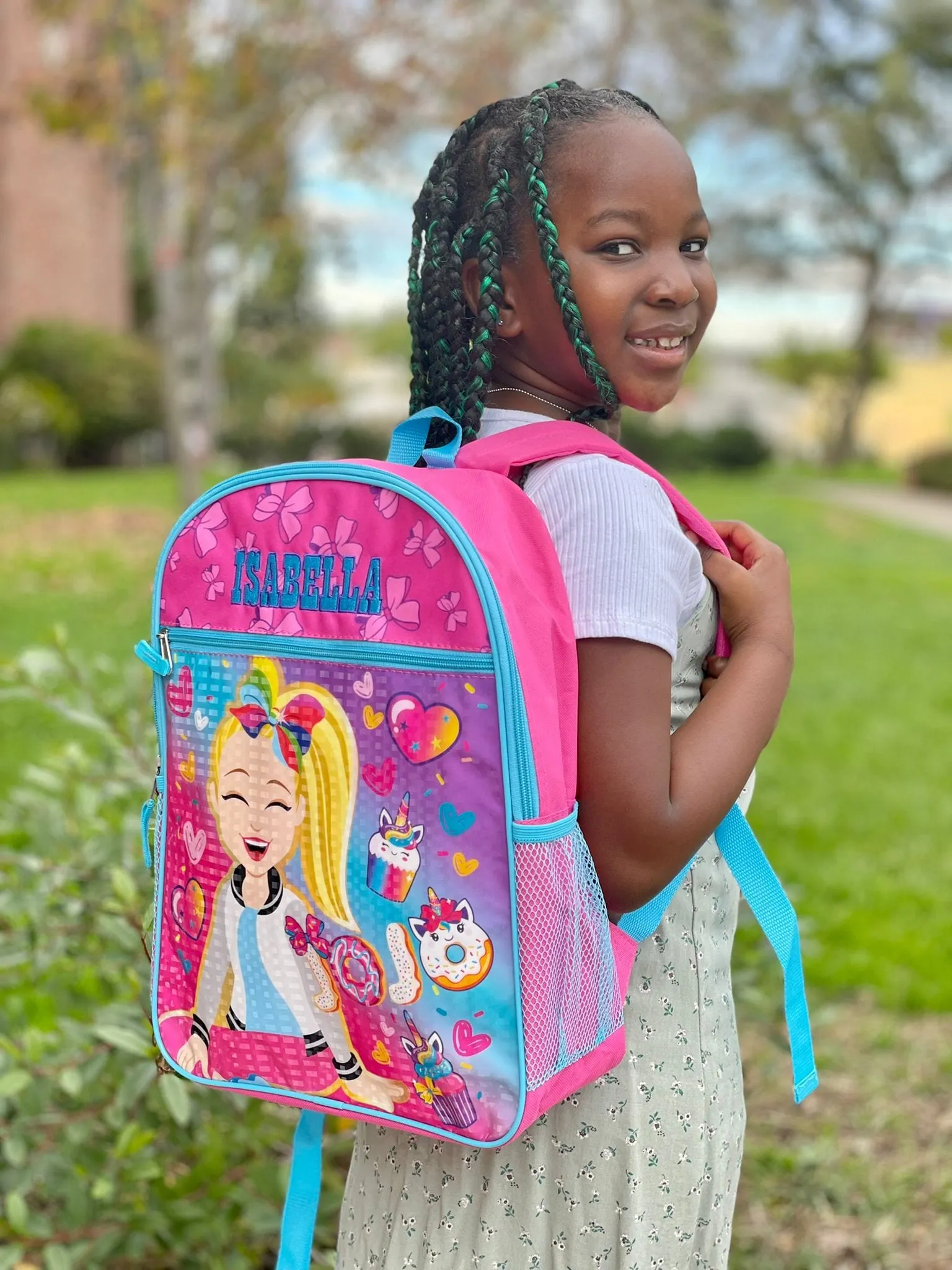 Personalized 16 Inch School Backpack - Jojo Siwa