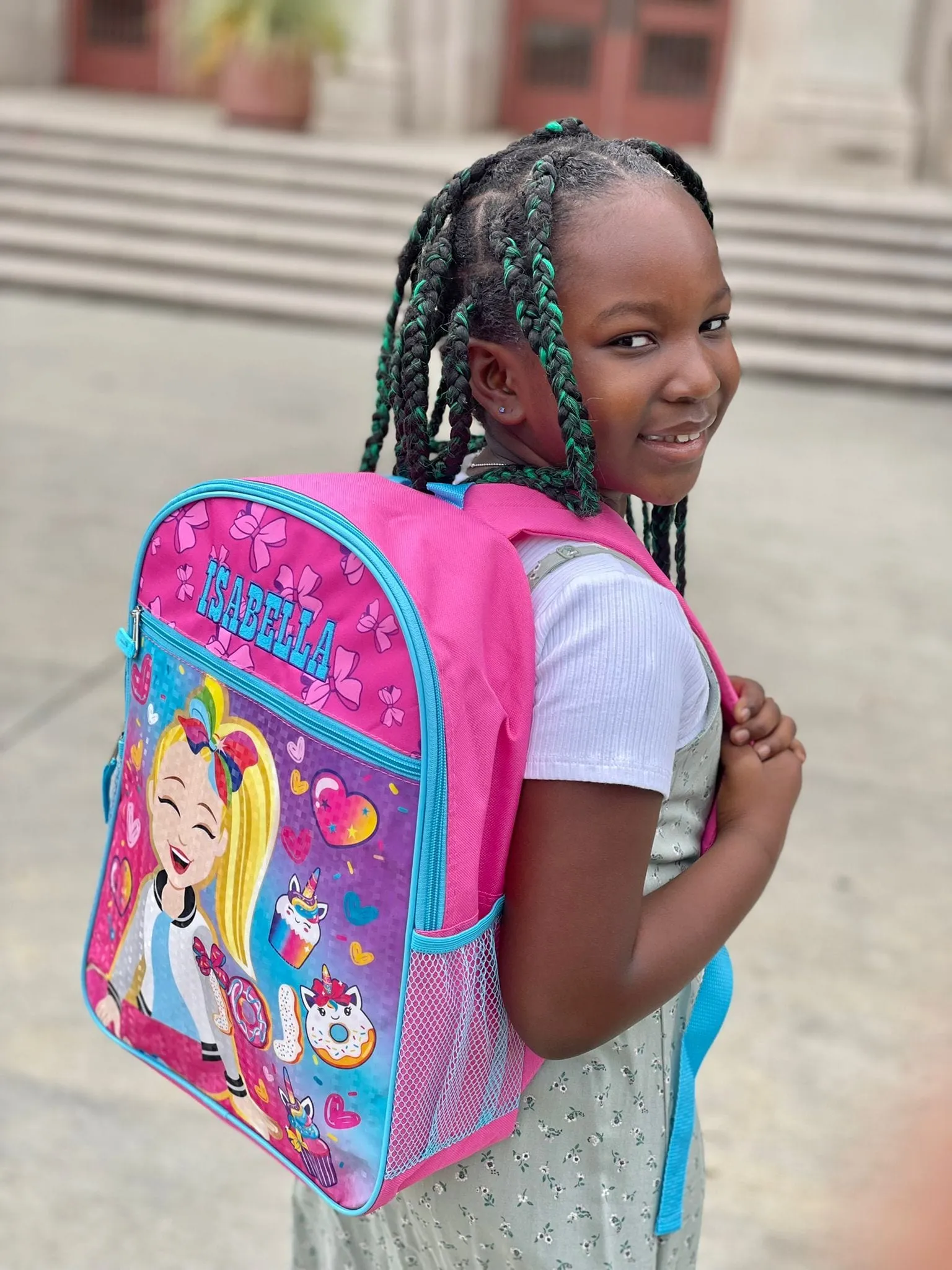 Personalized 16 Inch School Backpack - Jojo Siwa