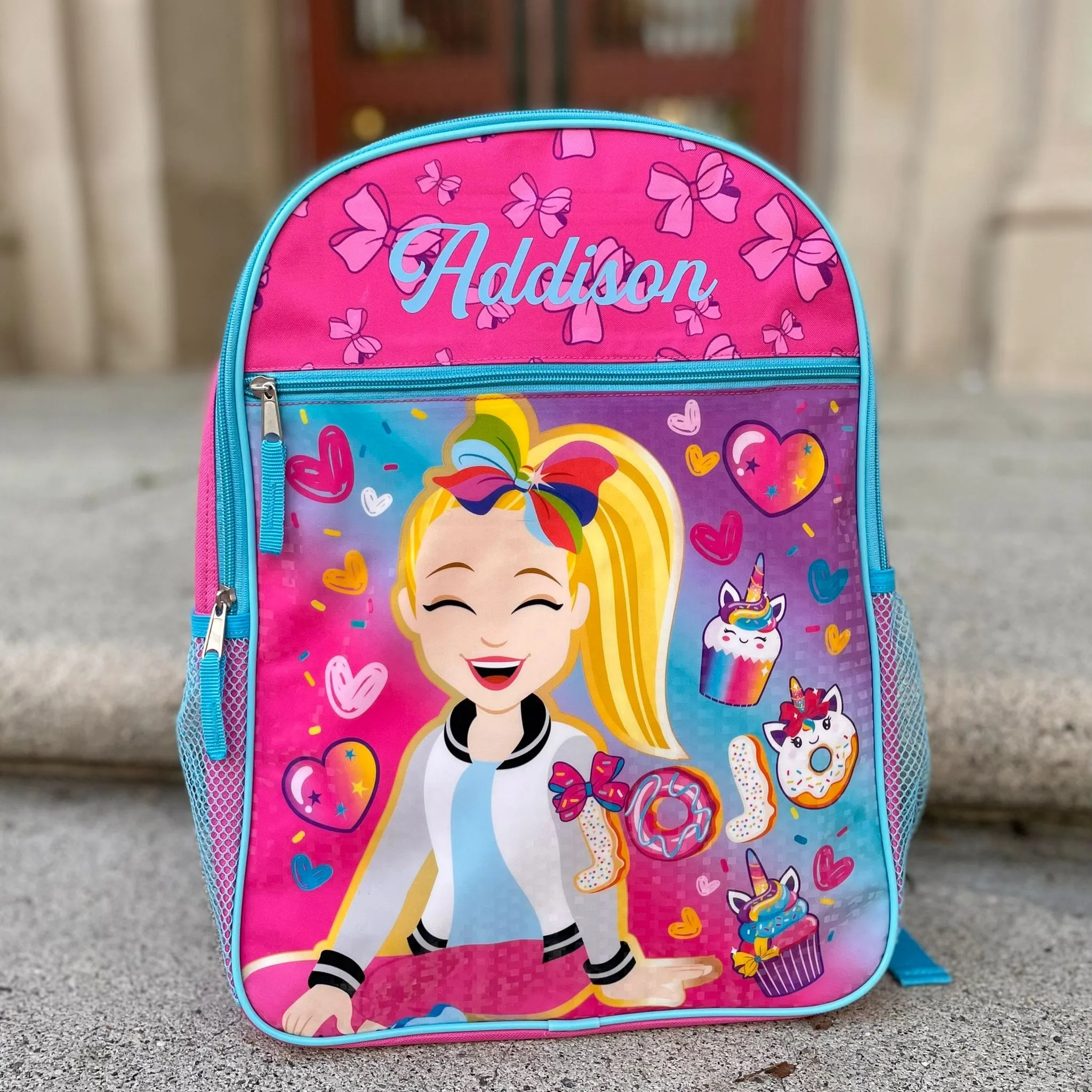 Personalized 16 Inch School Backpack - Jojo Siwa