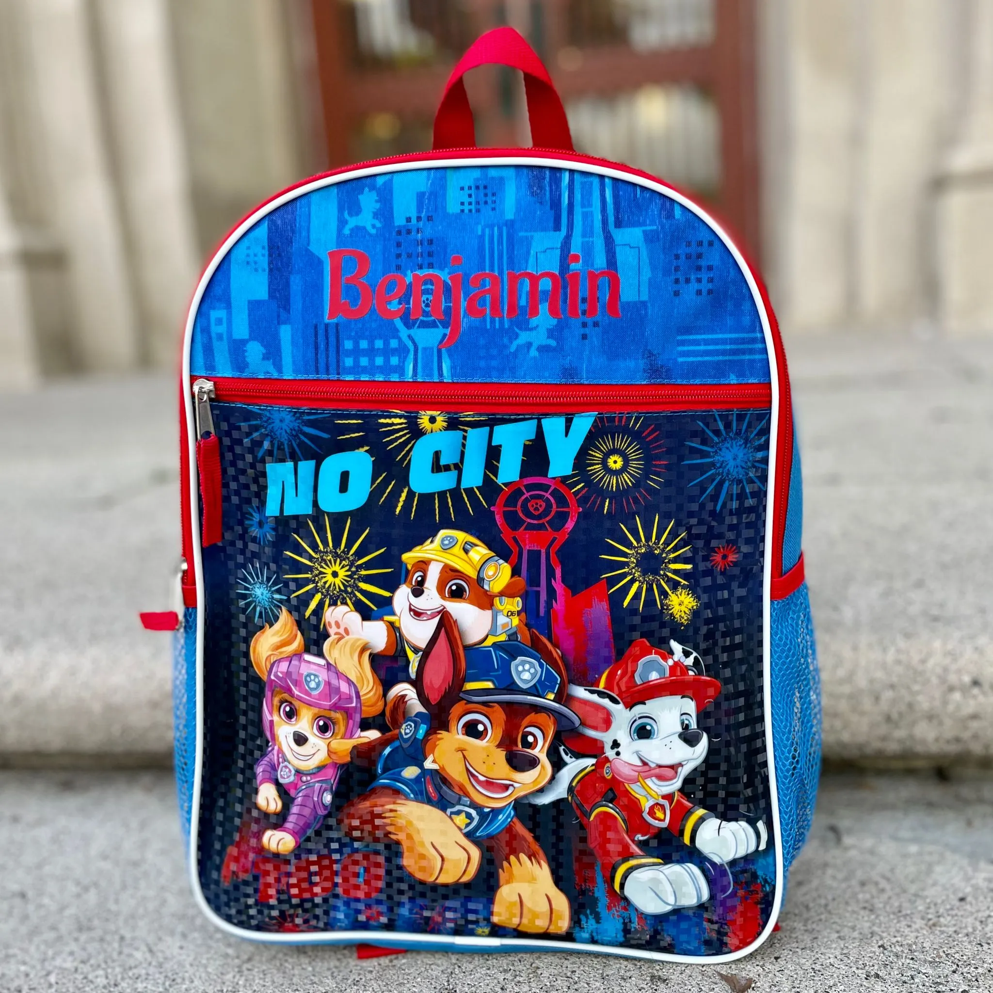 Personalized 16 Inch School Backpack - Paw Patrol