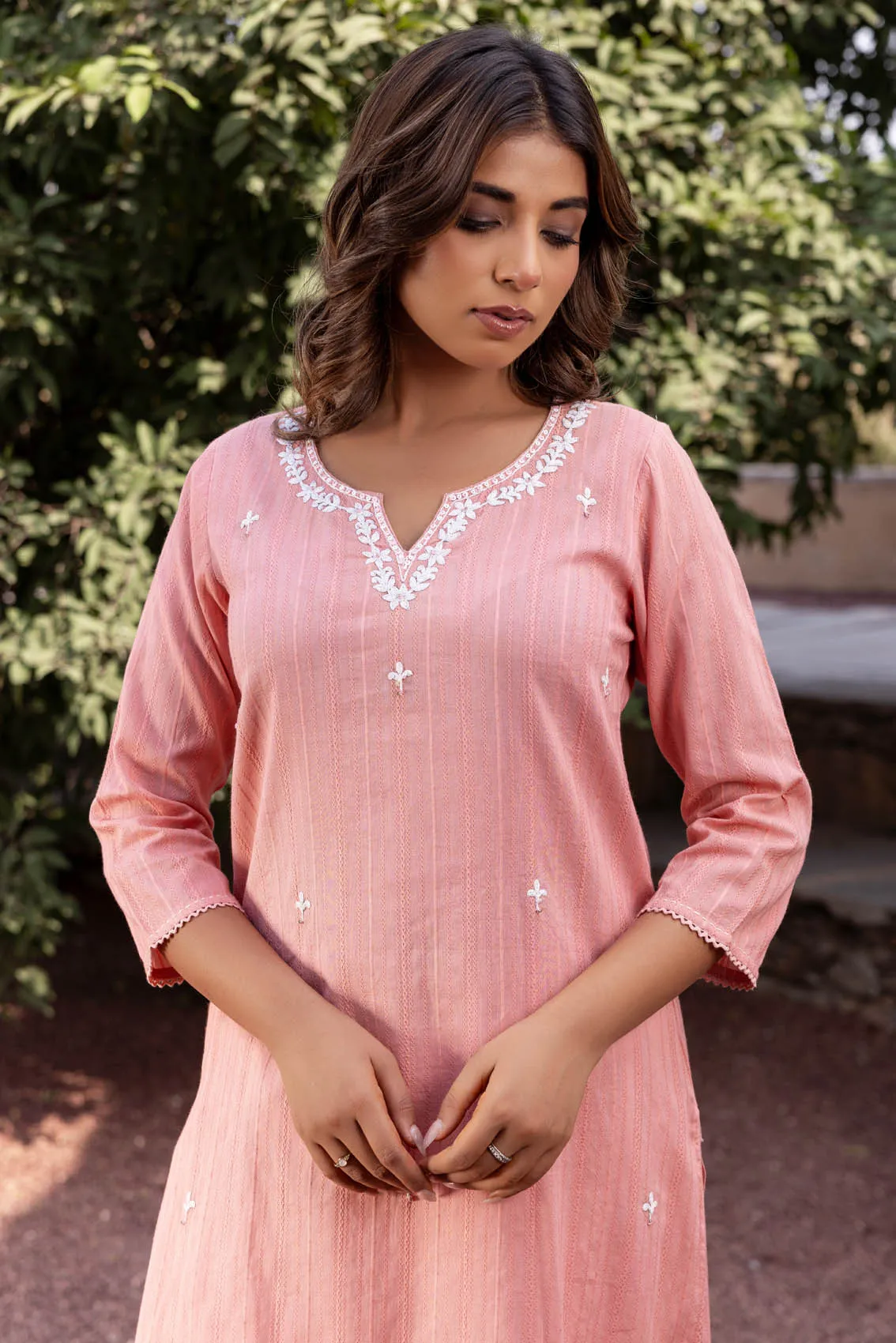 Pink Primrose Kurta