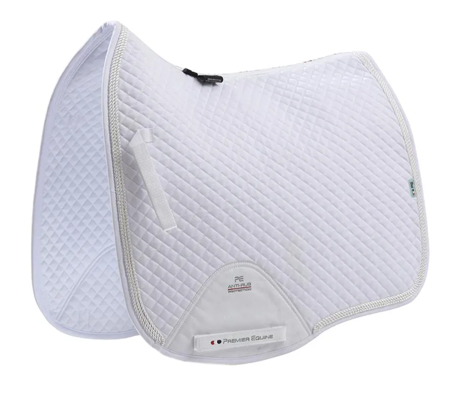 Premier Equine European Cotton Saddle Pad - Dressage Square