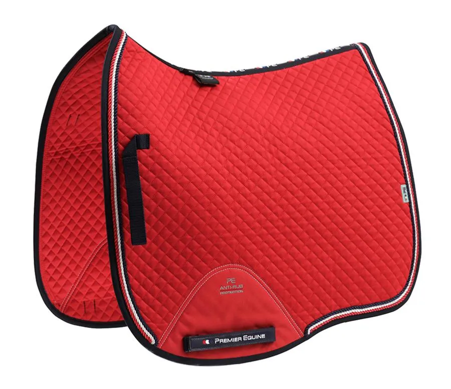 Premier Equine European Cotton Saddle Pad - Dressage Square