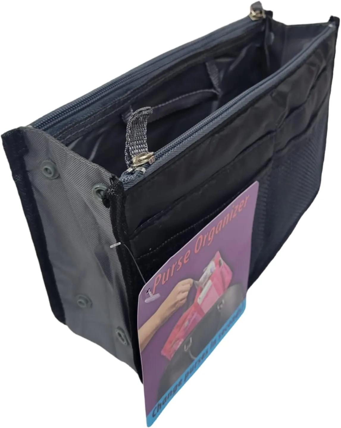 Purse Organizer - Petite - Black