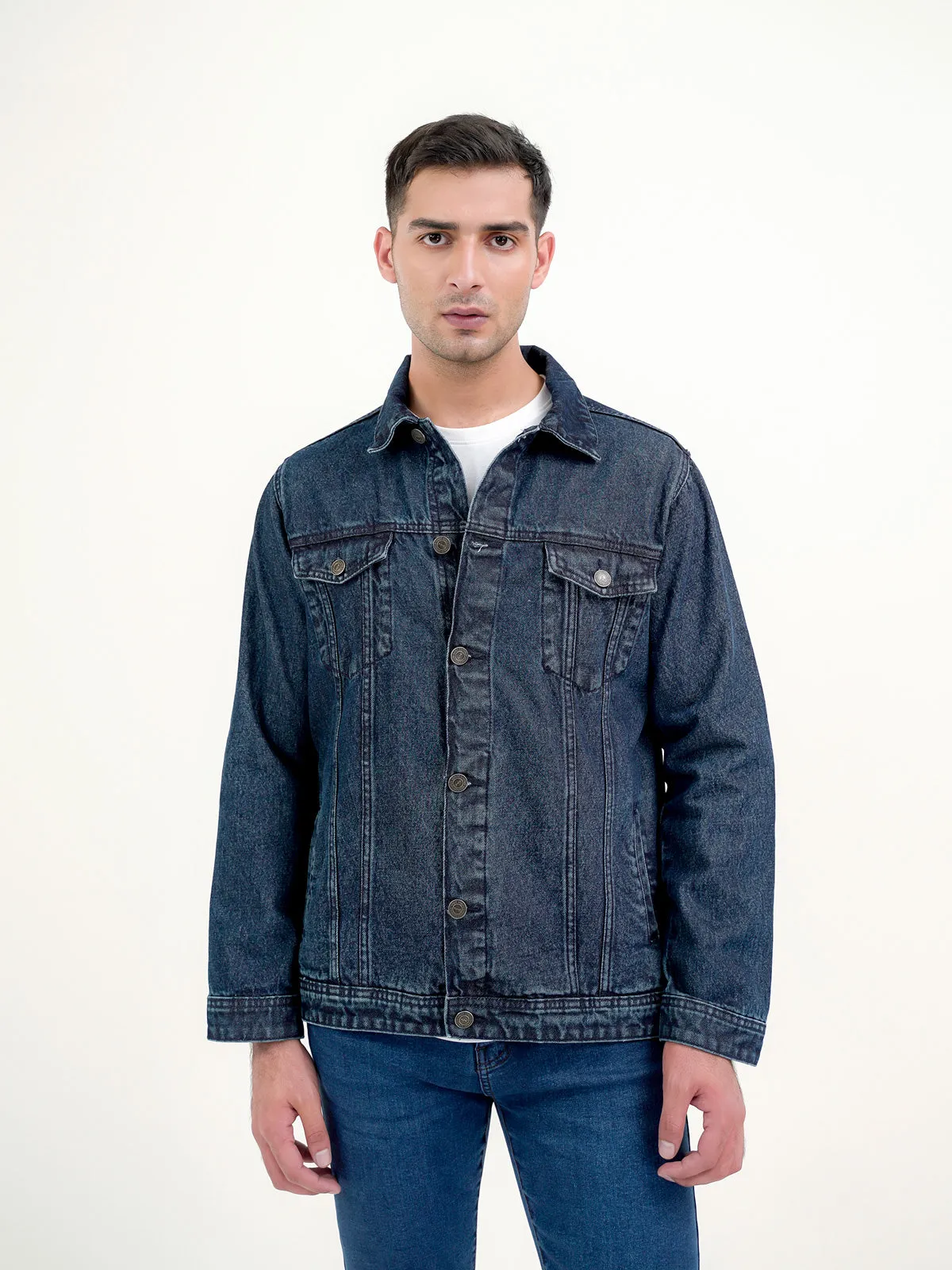 "KORONIS" Casual Denim Jacket