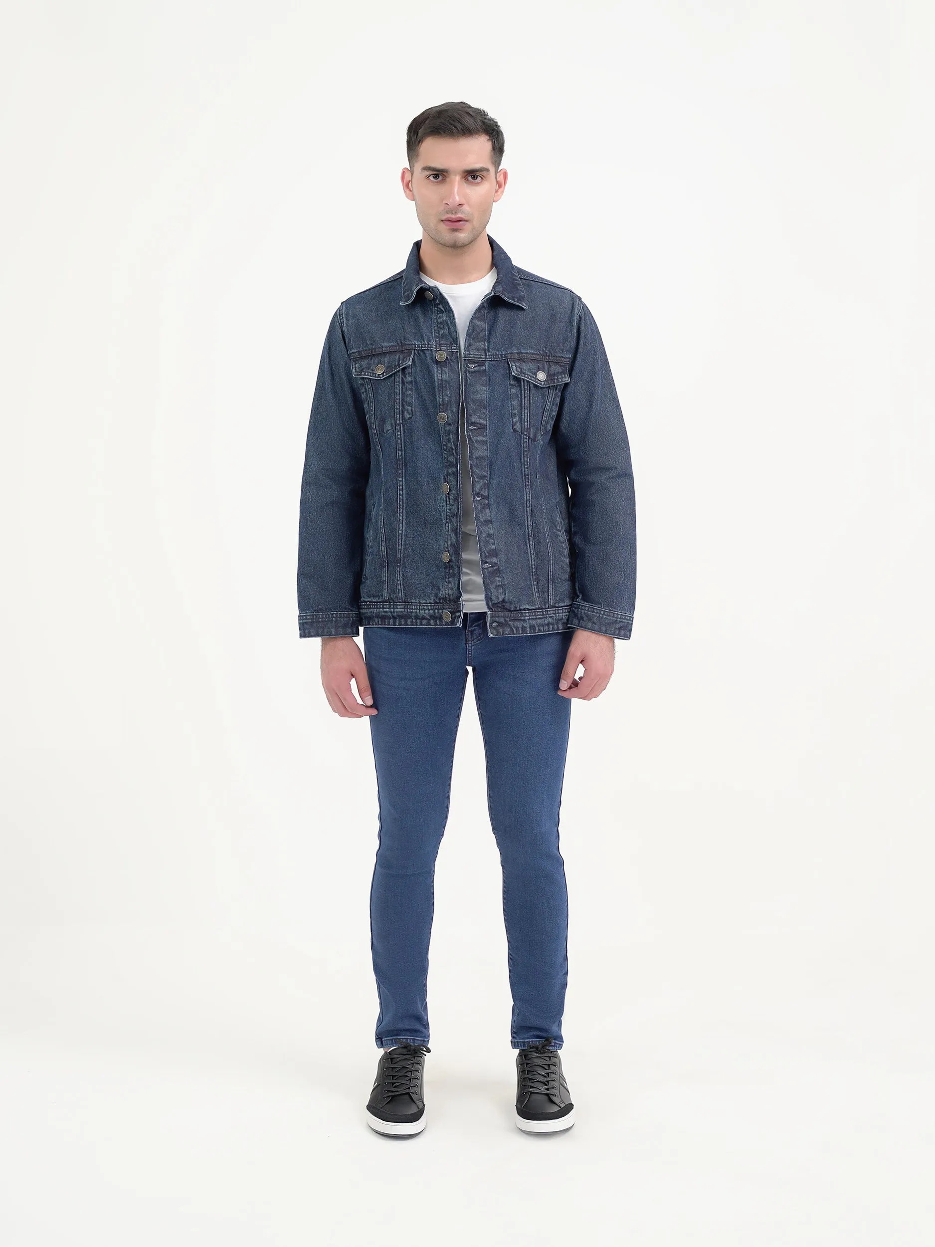 "KORONIS" Casual Denim Jacket