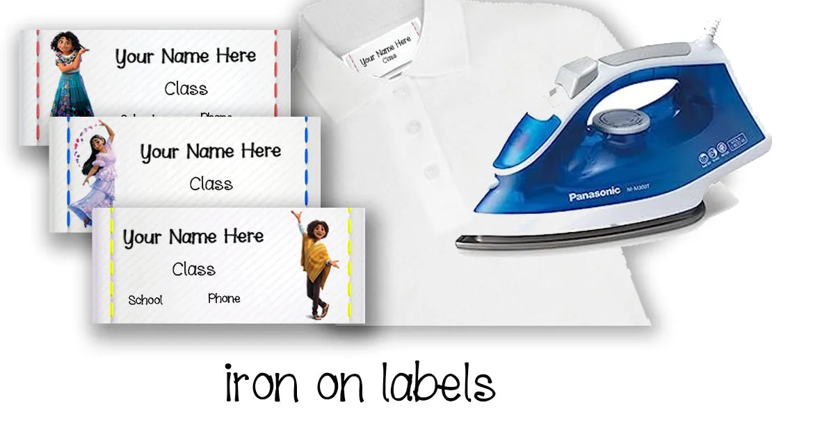 ""Encanto" School labels packs