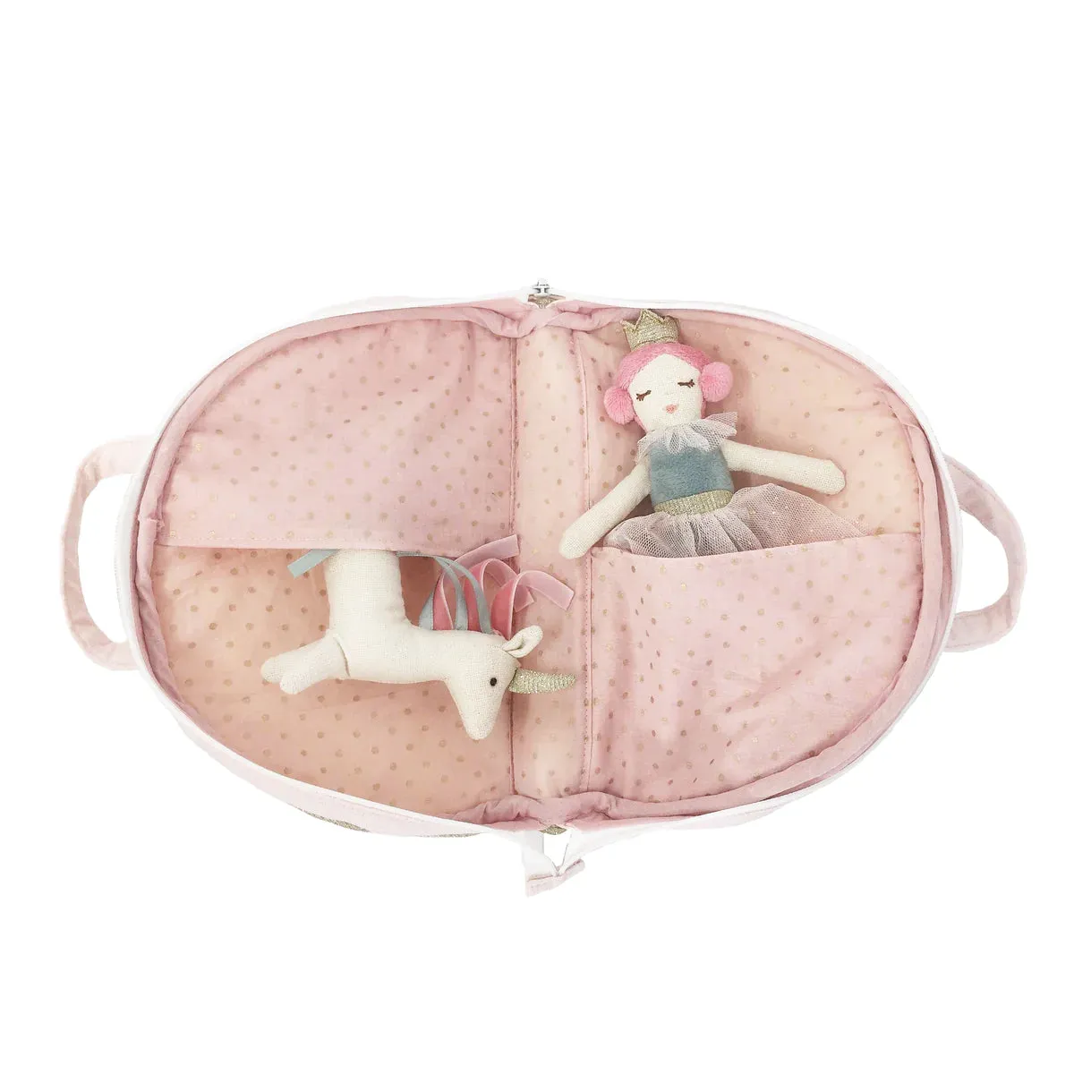 Rainbow Play Purse and Doll Set