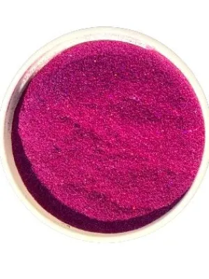 Raspberry beret ultra fine glitter dust