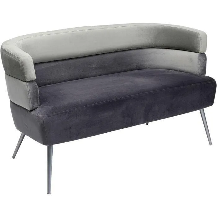 Sandwich Velvet 2 Seater Sofa