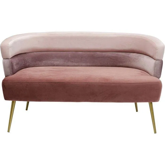 Sandwich Velvet 2 Seater Sofa