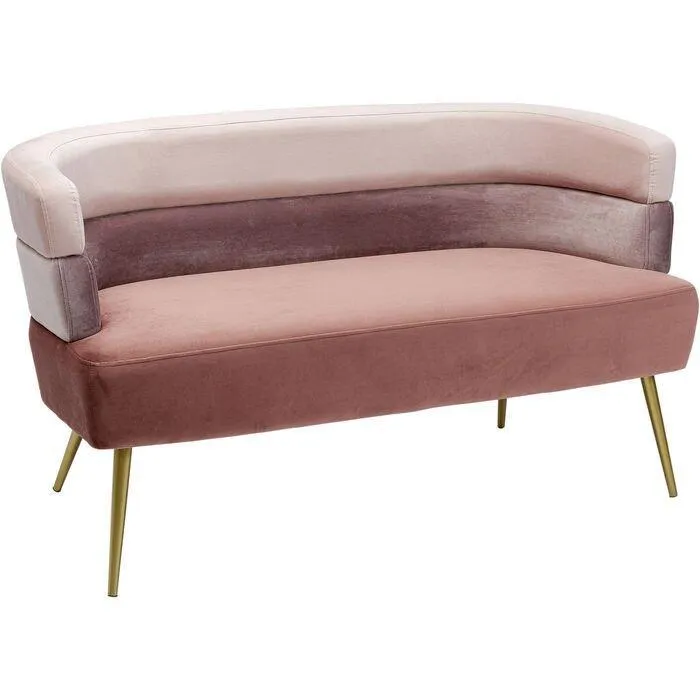 Sandwich Velvet 2 Seater Sofa