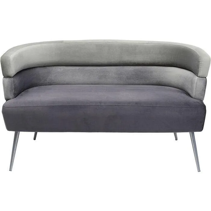 Sandwich Velvet 2 Seater Sofa