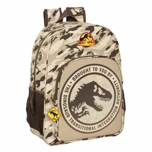 School Bag Jurassic World Dominion Brown 33 x 42 x 14 cm