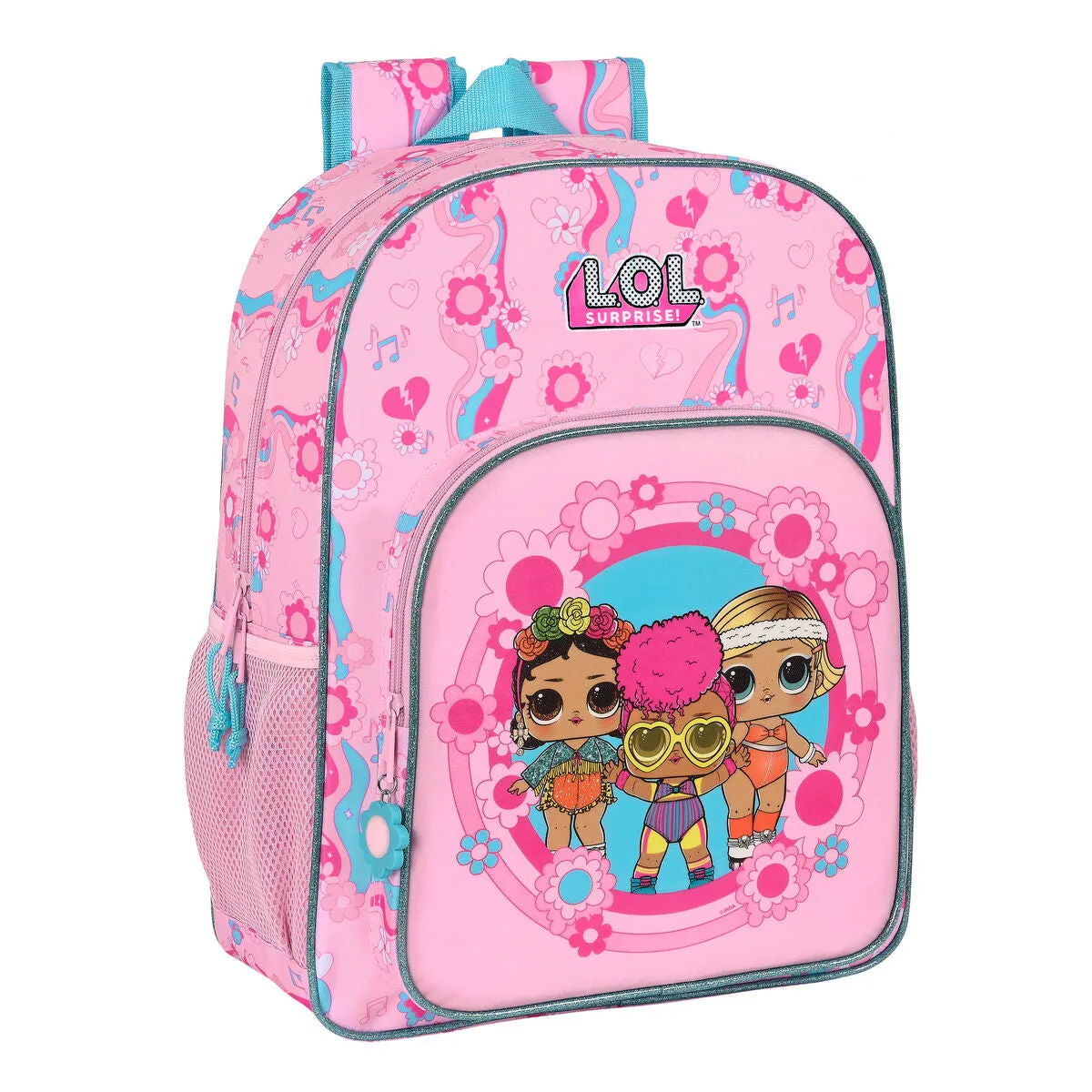 School Bag Lol Surprise! Glow Girl Pink (33 X 42 X 14 Cm)