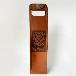 SECOND, Wine Bottle Bag, Grapevine in Saddle