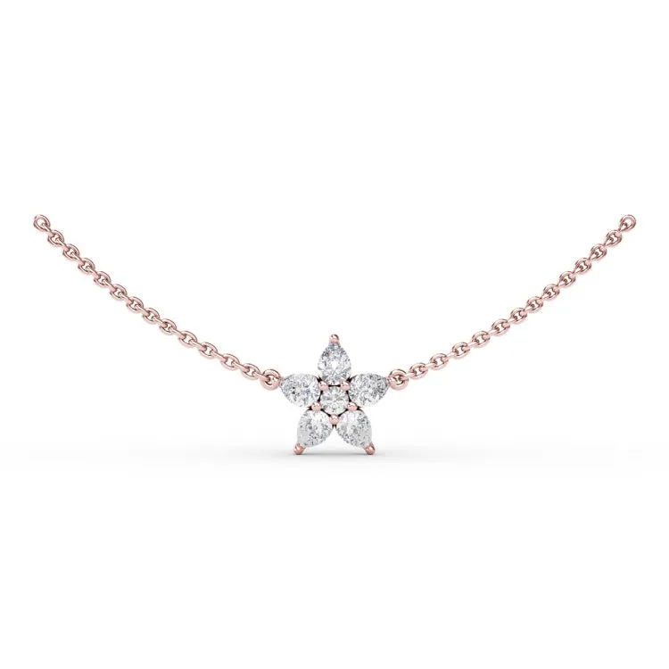 Shine Bright Diamond Star Necklace