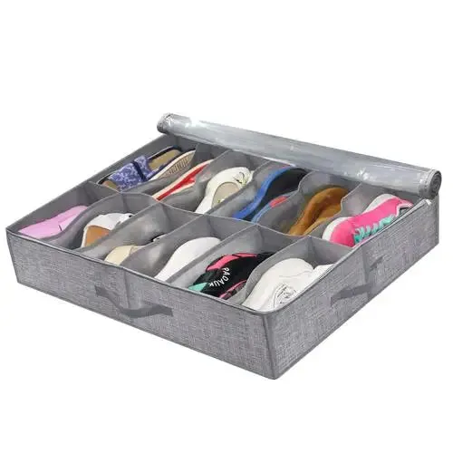 Shoe Storage Box Under Bed