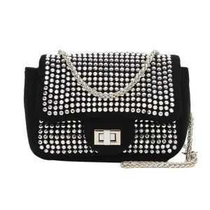 Silver color slingbag for women girls