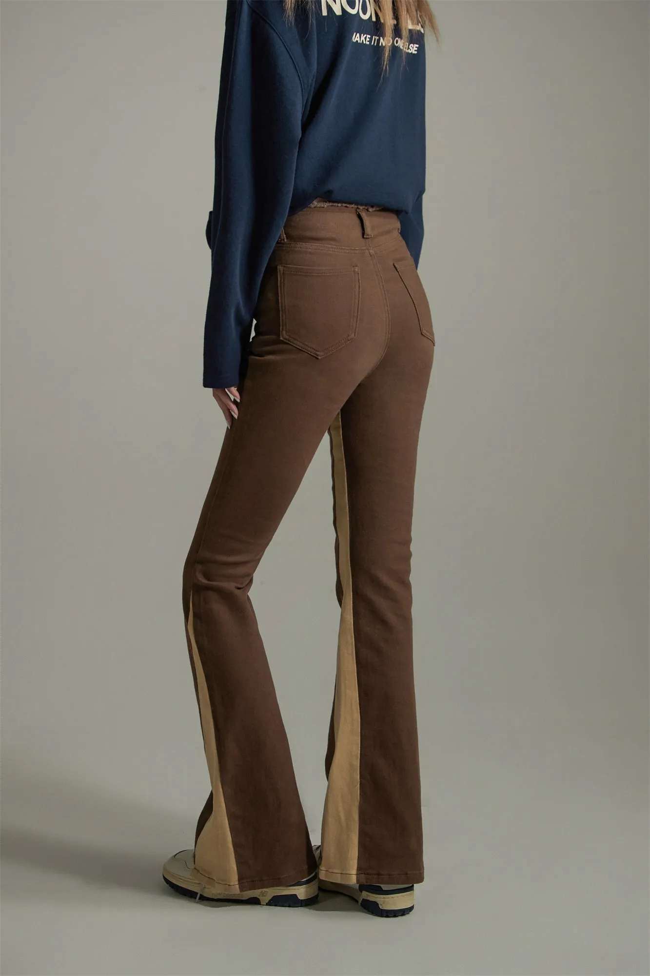 Slim Casual Bootcut Pants