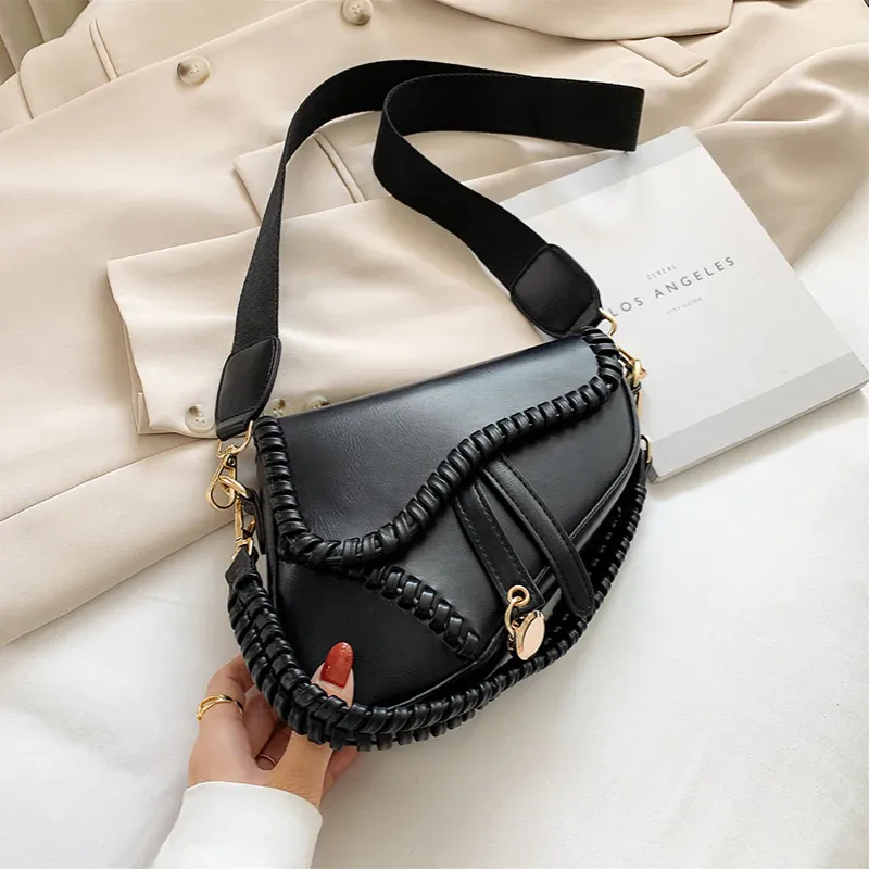 Slung Saddle Shoulder Bag