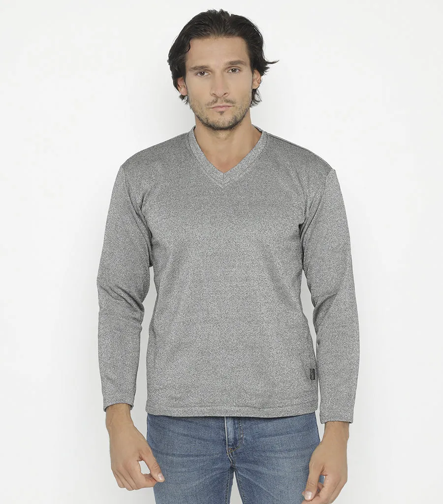 STYLISH ARMOR V Neck LS Sweatshirt