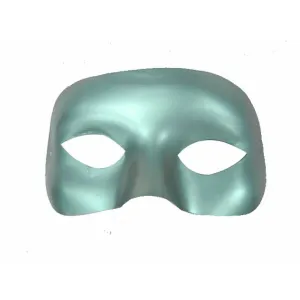 Stylish Silver Plastic Face Mask