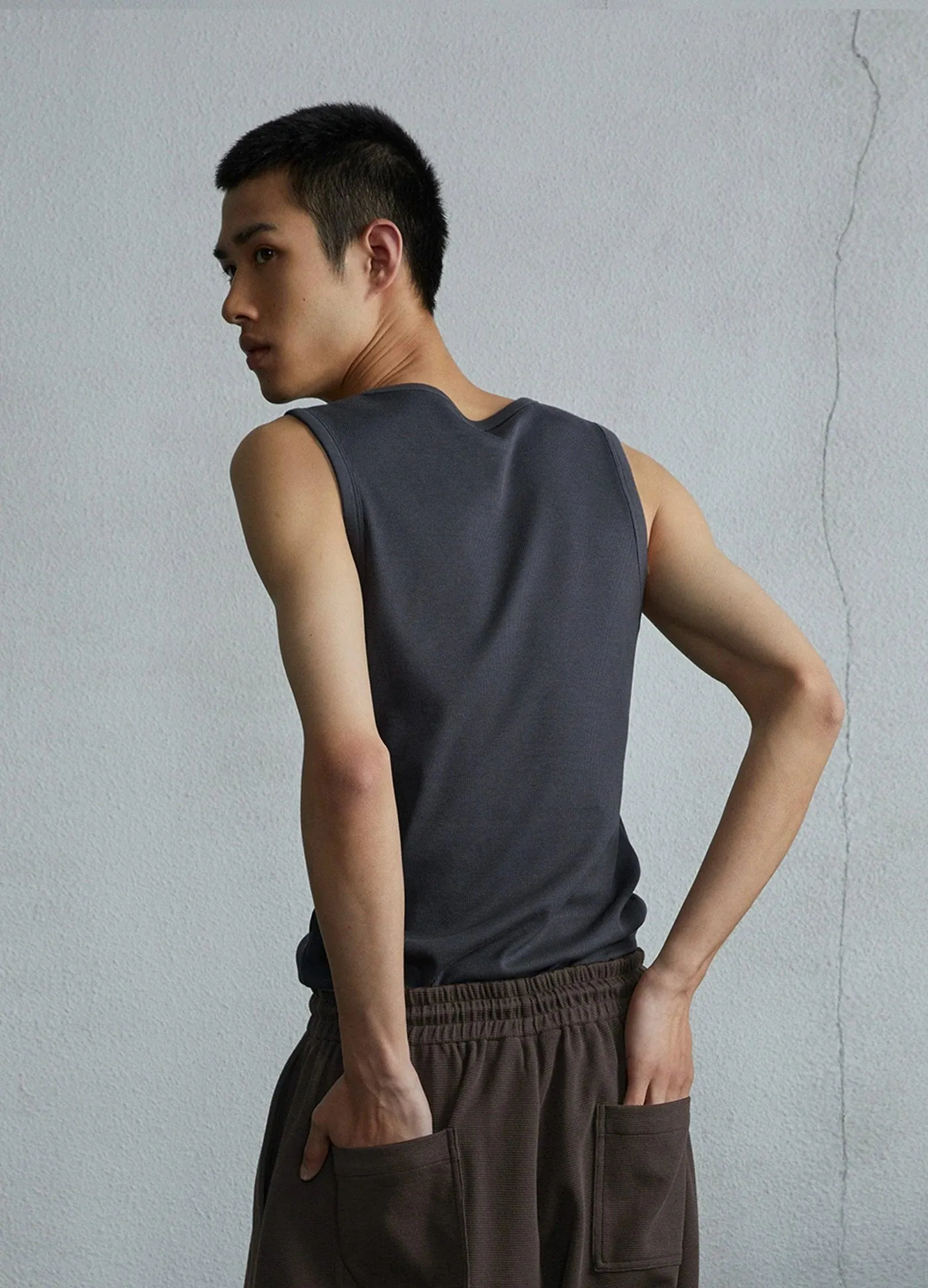 Stylish Slim Fit Tank Top