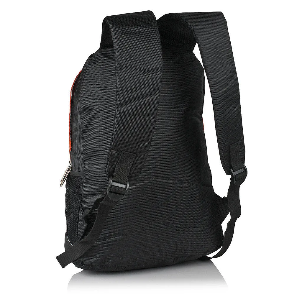 Suntop A13 19 L Backpack(Black and Orange)