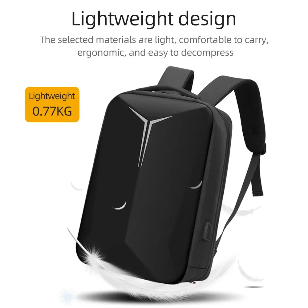 TechSavvy Commuter: 15.6" Laptop Backpack with USB Charging Port