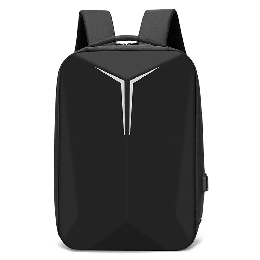 TechSavvy Commuter: 15.6" Laptop Backpack with USB Charging Port