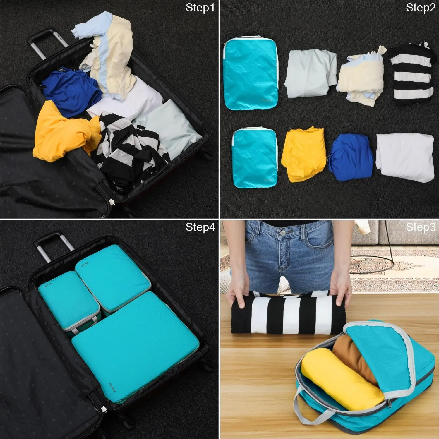 Travel Suitcase Organizer